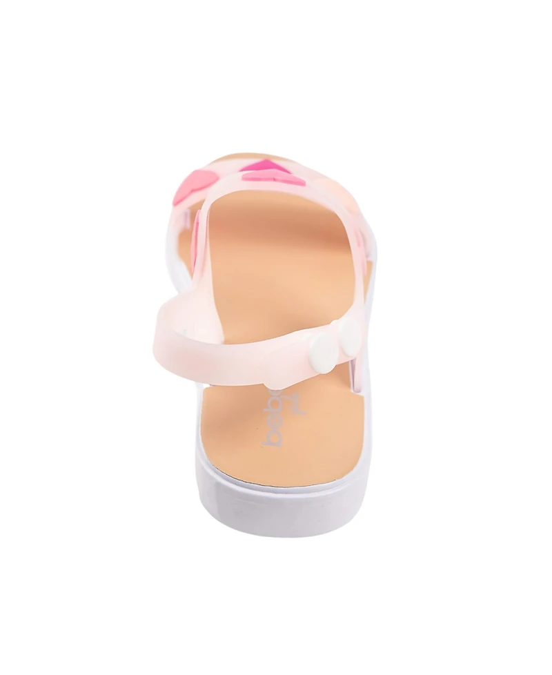 Bebe Little Girls Trendy and Comfortable with Charms Sandals
