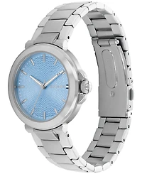 Tommy Hilfiger Women's Quartz Silver-Tone Stainless Steel Bracelet Watch