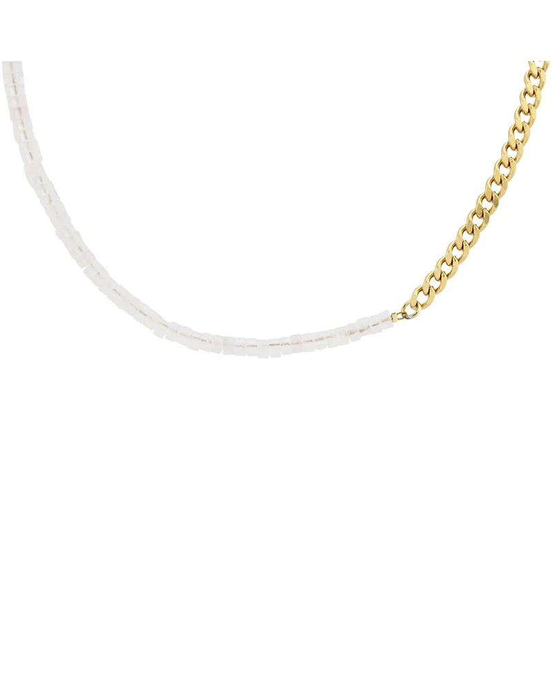 Rose Quartz / Gold Necklace