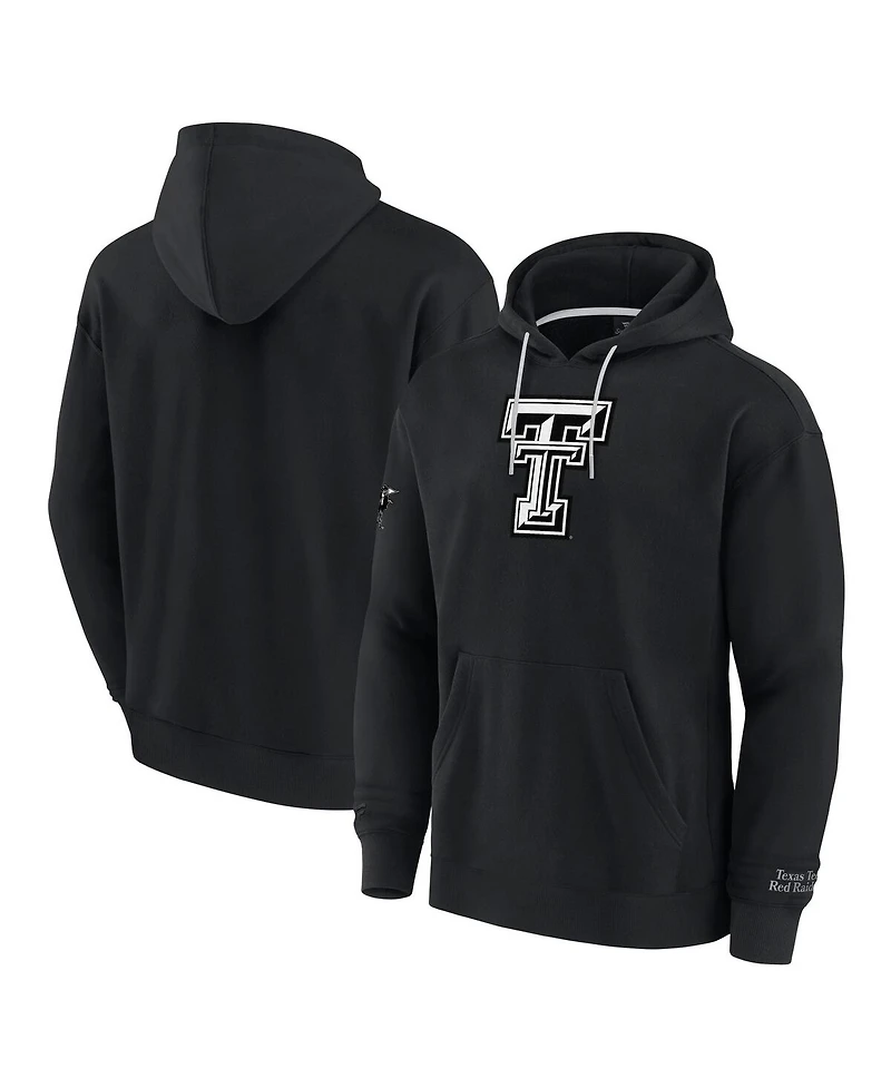 Fanatics Men's Black Texas Tech Red Raiders Pace Pullover Hoodie