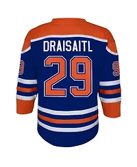 Outerstuff Big Boys and Girls Leon Draisaitl Royal Edmonton Oilers Home Replica Player Jersey