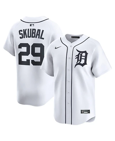 Nike Men's Tarik Skubal White Detroit Tigers Home Limited Player Jersey