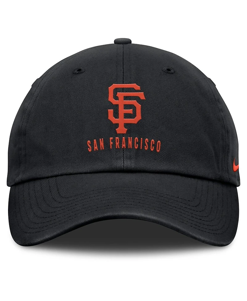 Nike Women's Black San Francisco Giants Club Adjustable Hat