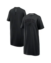 Fanatics Women's Black Alabama Crimson Tide Elements Go Tri-Blend T-Shirt Dress