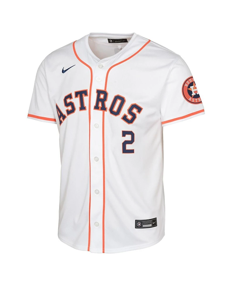 Nike Big Boys and Girls Alex Bregman White Houston Astros Home Limited Jersey