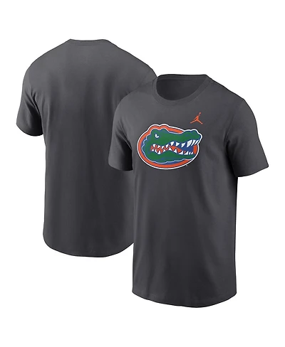 Jordan Men's Anthracite Florida Gators Primetime Evergreen Logo T-Shirt