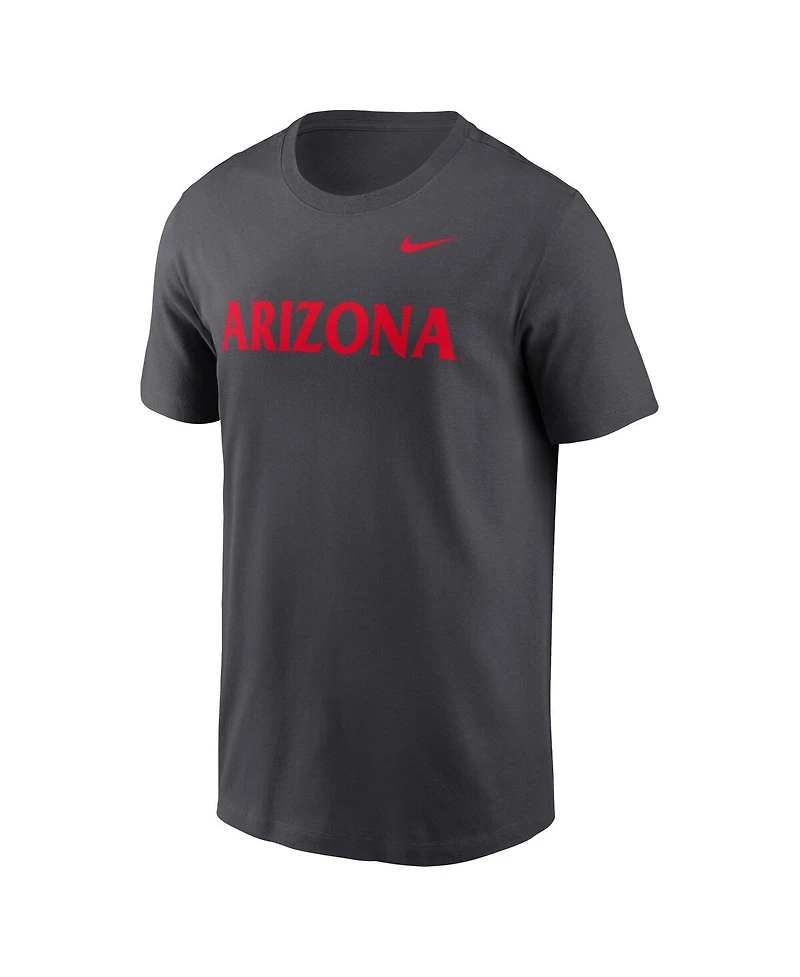 Nike Men's Anthracite Arizona Wildcats Primetime Wordmark T-Shirt