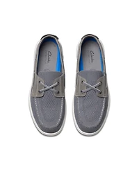 Clarks Men's Flexway Tie Casual Slip On Boat Shoe