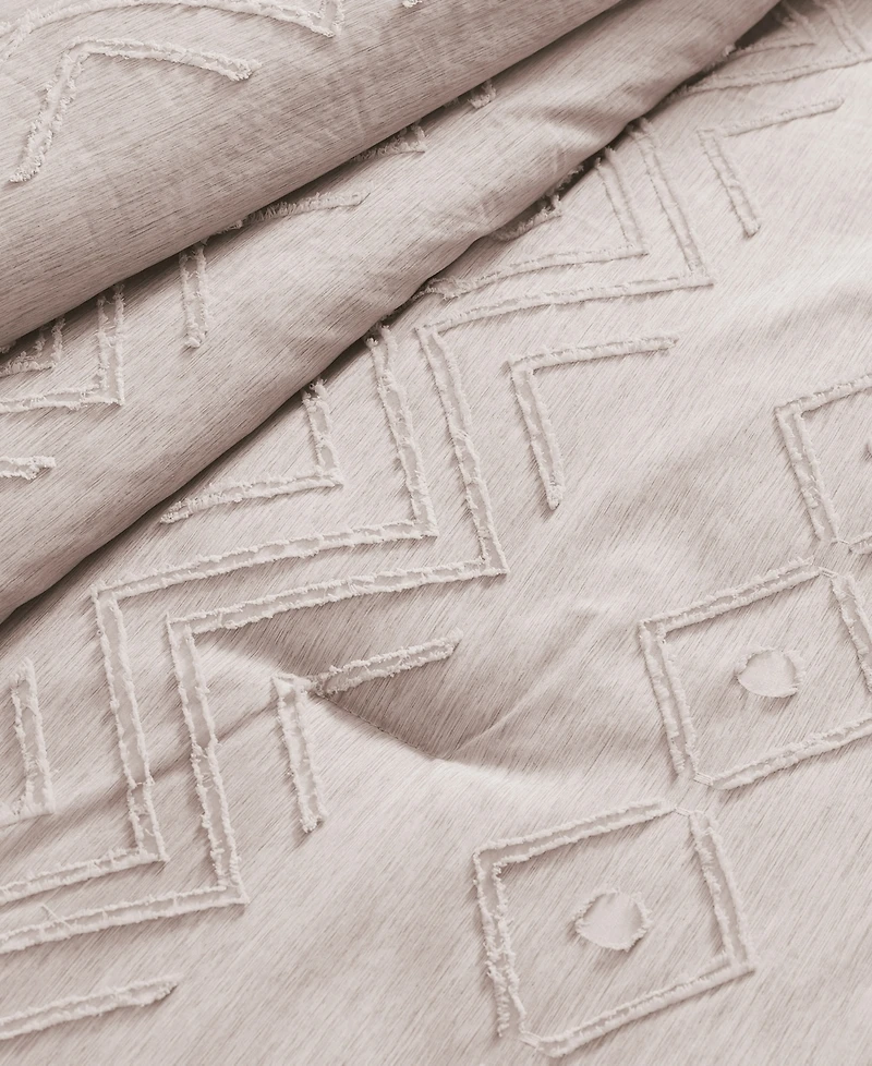 Unikome All Season Textured Jacquard Down Alternative Comforter