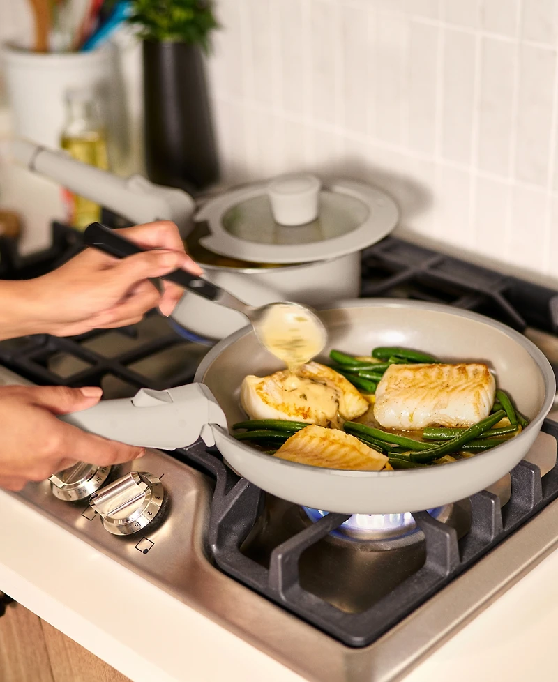Bella 8-Piece Removable Handle Nonstick Ceramic Cookware Set