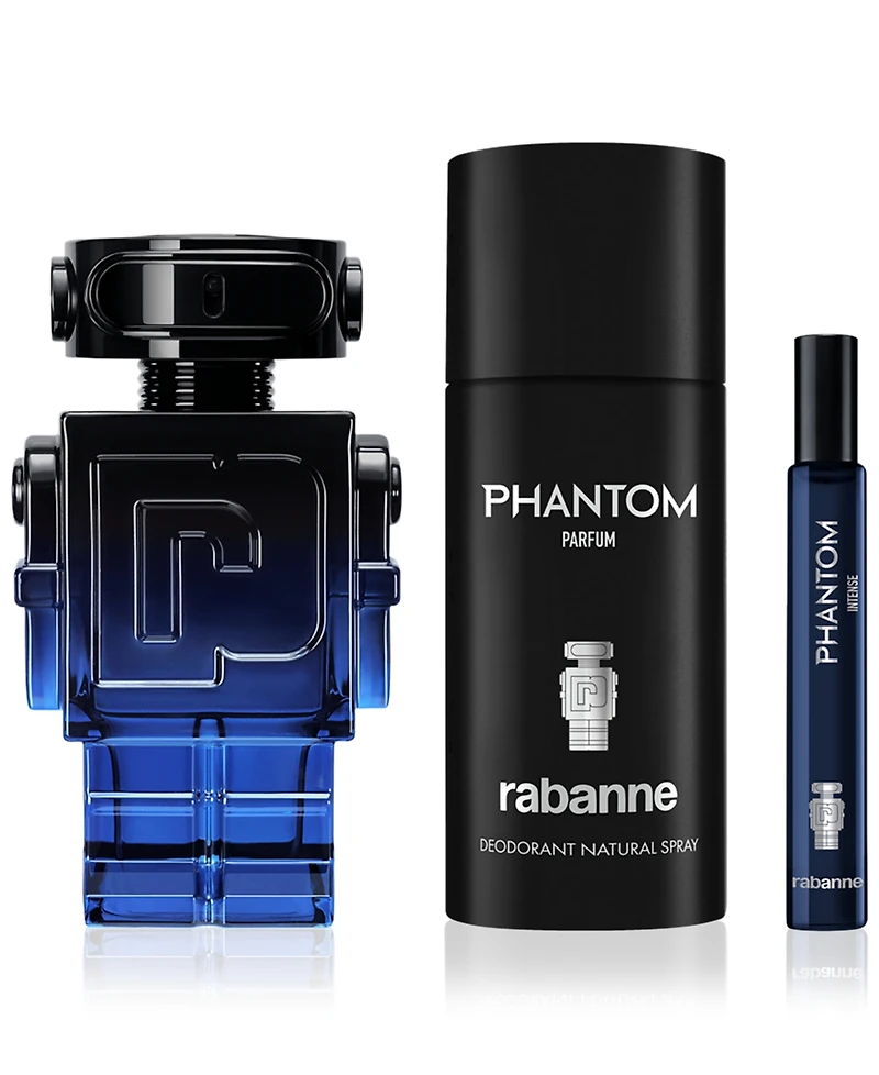 Rabanne Men's 3-Pc. Phantom Intense Gift Set