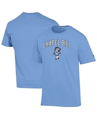 Champion Men's Carolina Blue North Tar Heels Chapel Bill Mascot T-Shirt