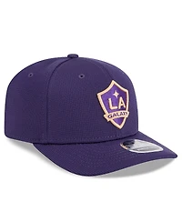 New Era Men's Purple La Galaxy 2025 Jersey Hook 9SEVENTY Stretch-Snap Hat