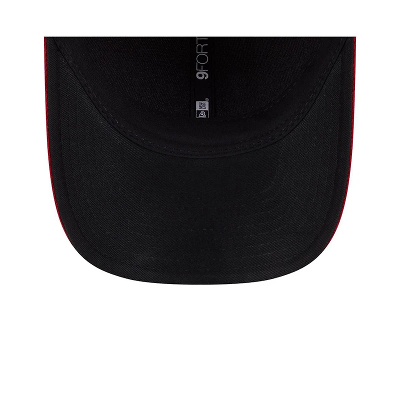 New Era Men's Red Texas Rangers Player Replica 9FORTY Adjustable Hat