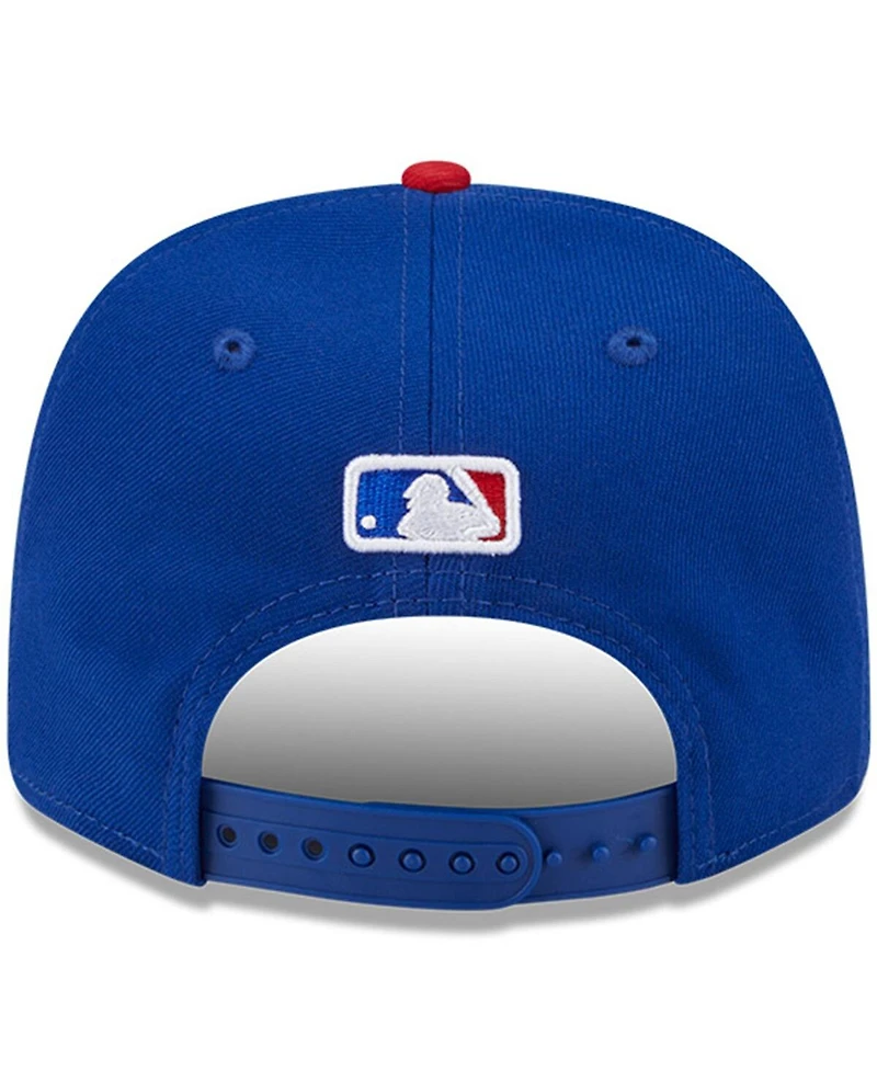 New Era Men's Royal Chicago Cubs Player Replica 9SEVENTY Adjustable Hat