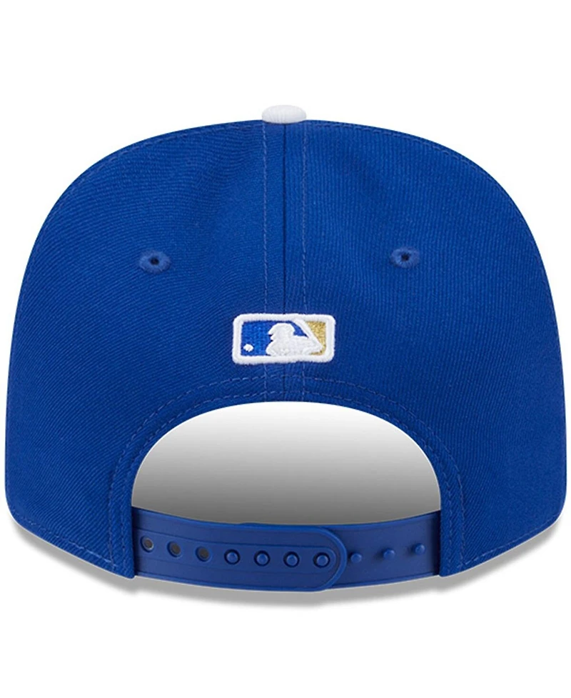 New Era Men's Royal Kansas City Royals Player Replica 9SEVENTY Adjustable Hat