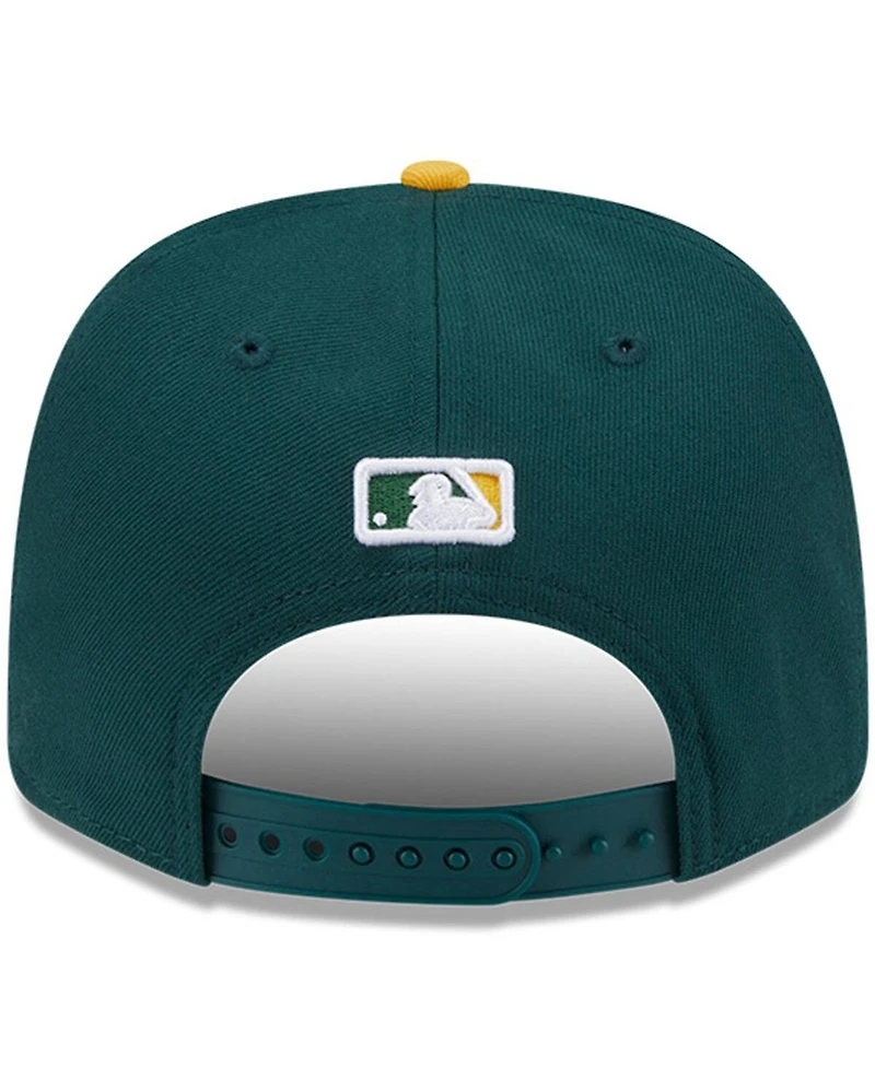 New Era Men's Green Athletics Player Replica 9SEVENTY Adjustable Hat