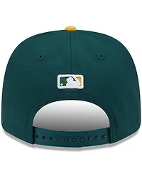 New Era Men's Green Athletics Player Replica 9SEVENTY Adjustable Hat