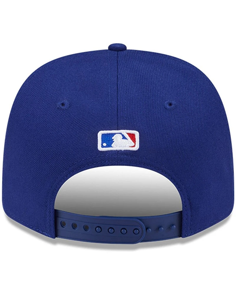 New Era Men's Dark Blue Texas Rangers Player Replica 9SEVENTY Adjustable Hat