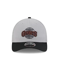 New Era Men's Gray/Black San Francisco Giants 2025 Batting Practice 9FORTY M-Crown Adjustable Hat