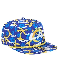 New Era Men's Royal Los Angeles Rams Wakey Wakey Golfer Snapback Hat