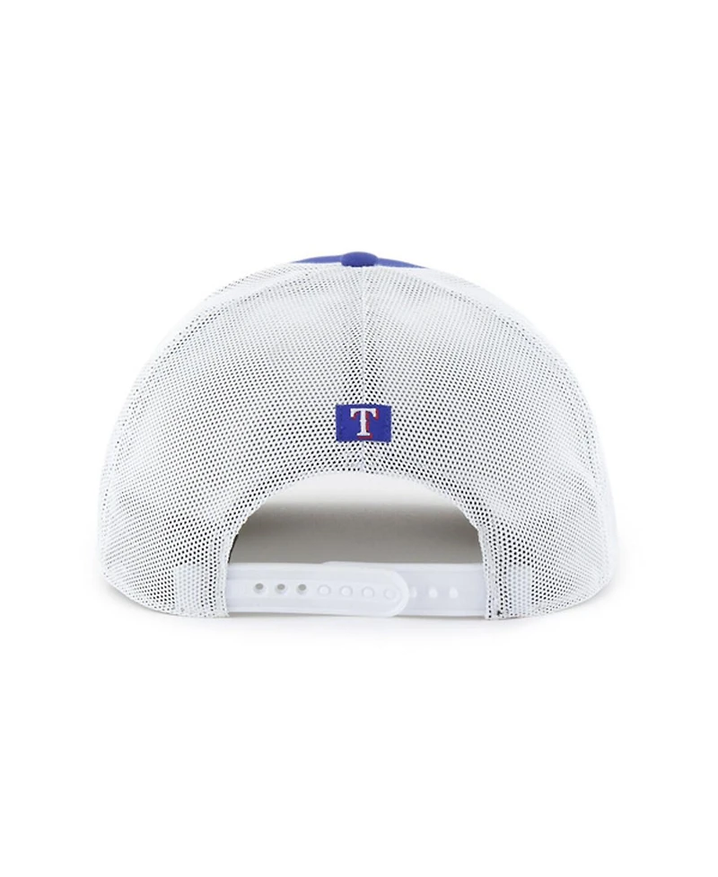 '47 Brand Men's Royal/White Texas Rangers Scratch Adjustable Trucker Hat