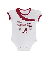Outerstuff Baby Boys and Girls 2-Piece Alabama Crimson Tide Love My Team Bodysuit Skirt Set