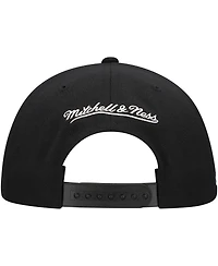 Mitchell & Ness Men's Black San Jose Sharks Team Snapback Hat