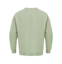 Pro Standard Men's Green Cincinnati Reds Neutral Drop Shoulder Pullover Sweatshirt