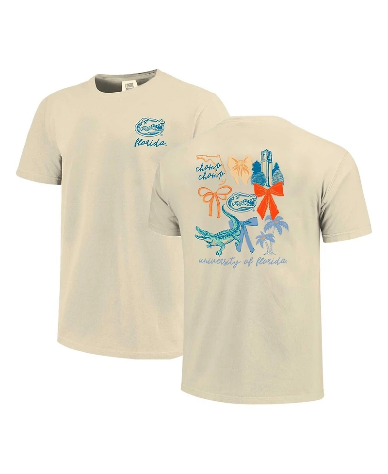 Image One Men's and Women's Natural Florida Gators Comfort Colors Coquette T-Shirt