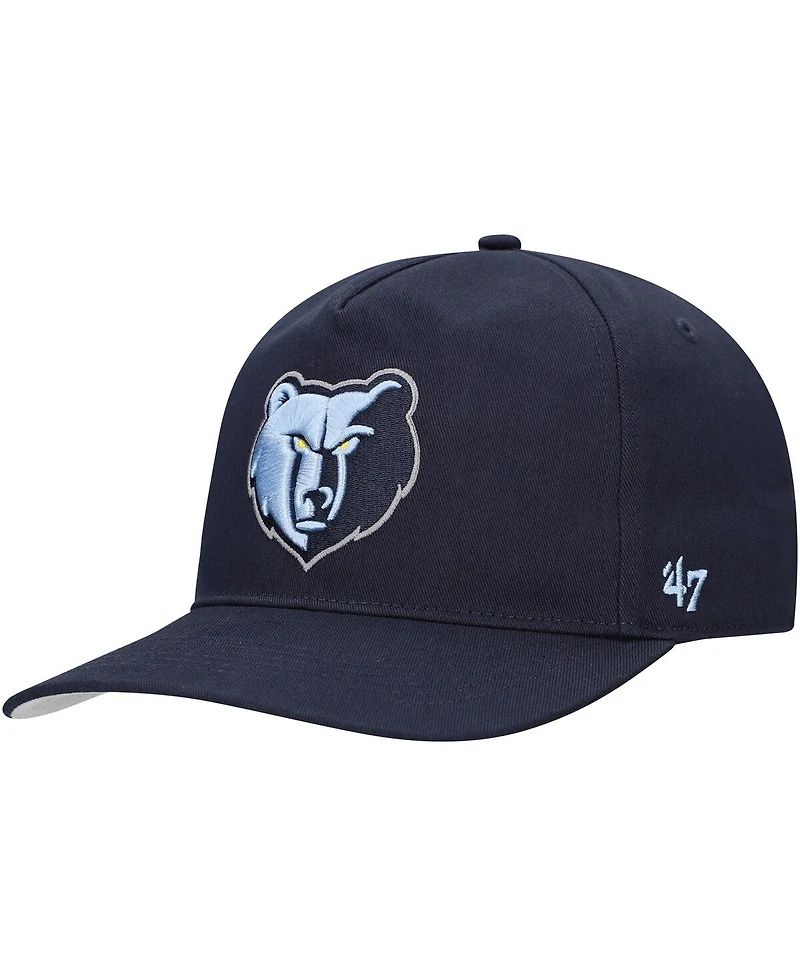'47 Brand Men's Navy Memphis Grizzlies Core Logo Hitch Adjustable Hat