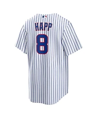 Nike Men's Ian Happ White Chicago Cubs Home Replica Jersey