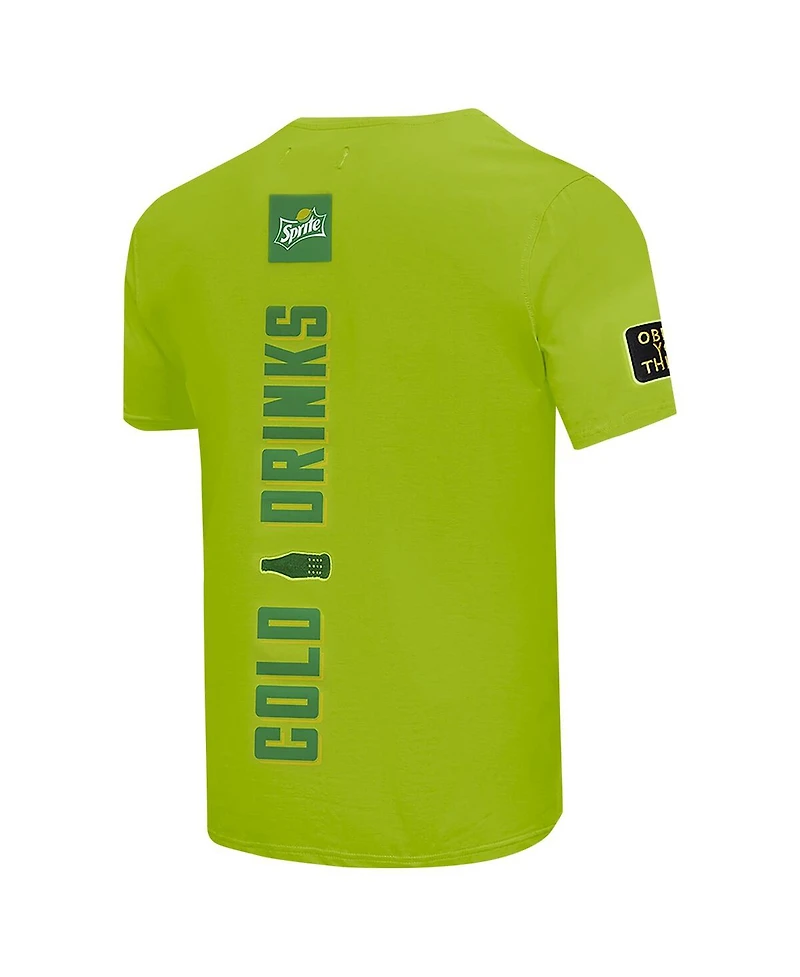 Freeze Max Men's Light Green Sprite Cold Drinks T-Shirt