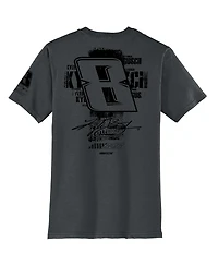 Richard Childress Racing Team Collection Men's Charcoal Kyle Busch Lifestyle T-Shirt