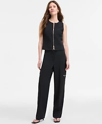 Bar Iii Women's Zip-Front Vest, Exclusively at Macy's