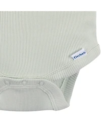 Gerber Childrenswear Baby Girls Flutter Sleeve Bodysuit and Shorts Set