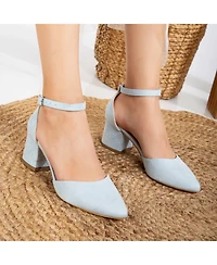 Marcelle Low Block Heel Pumps