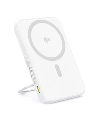 Baseus Qi2 Magnetic Power Bank 20W MagSafe Portable Charger 5000mAh Bracket Battery Pack with 360°Rotatable Ring Stand PicoGo