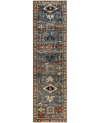 Adorn Hand Woven Rugs Serapi M1945 2'7''x9'8'' Runner Area Rug