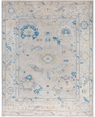Adorn Hand Woven Rugs Colorful Oushak M1945 8'1''x10'1'' Area Rug