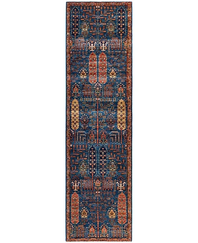Adorn Hand Woven Rugs Serapi M1945 2'9''x9'10'' Runner Area Rug
