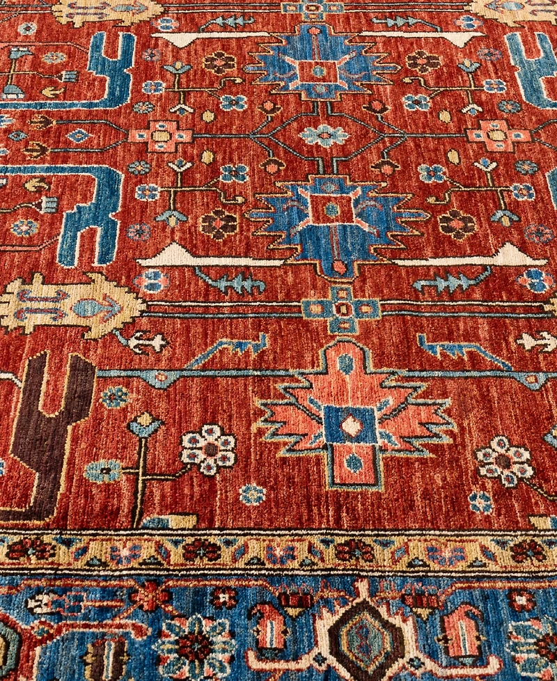 Adorn Hand Woven Rugs Serapi M1945 6'x9' Area Rug