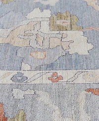 Adorn Hand Woven Rugs Colorful Oushak M1945 9'x11'9'' Area Rug