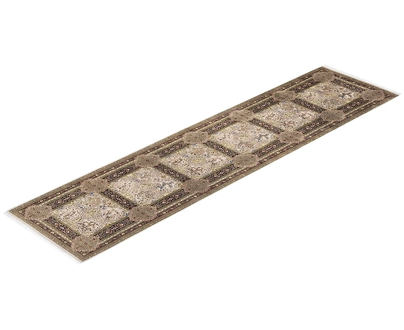 Adorn Hand Woven Rugs Mogul M1436 3'x12'8'' Runner Area Rug