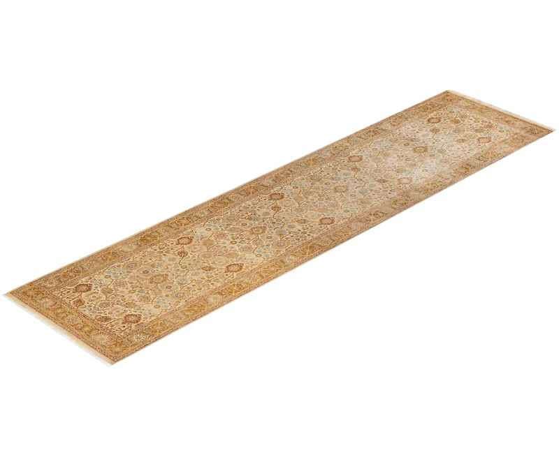 Adorn Hand Woven Rugs Mogul M1622 3'x12'4'' Runner Area Rug