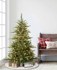 Puleo 4.5FT Pre-lit Arctic Fir Artificial Christmas Tree