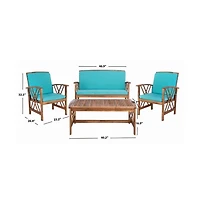 Fontana 4 Pc Outdoor Set