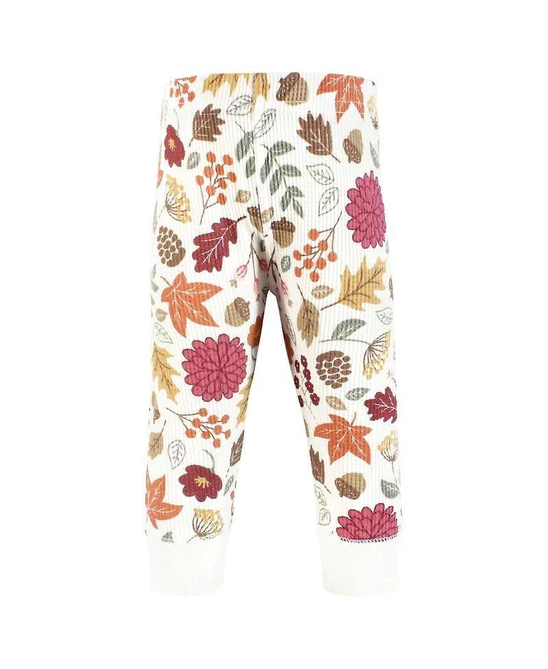 Hudson Baby Girls Thermal Tapered Ankle Pants 4pk