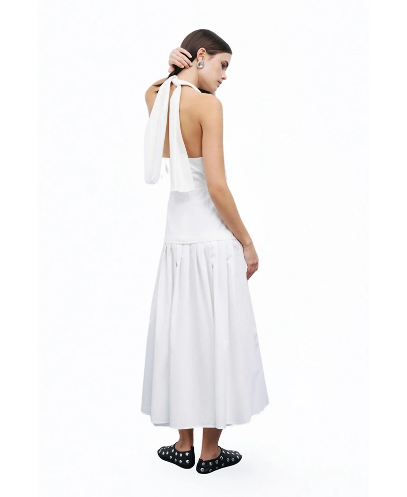 Nocturne Women's Halter Neck Maxi Dress