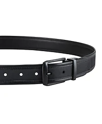 Kenneth Cole Reaction Men's 2-in-1 Fabric Inlay Reversible Stretch Belt